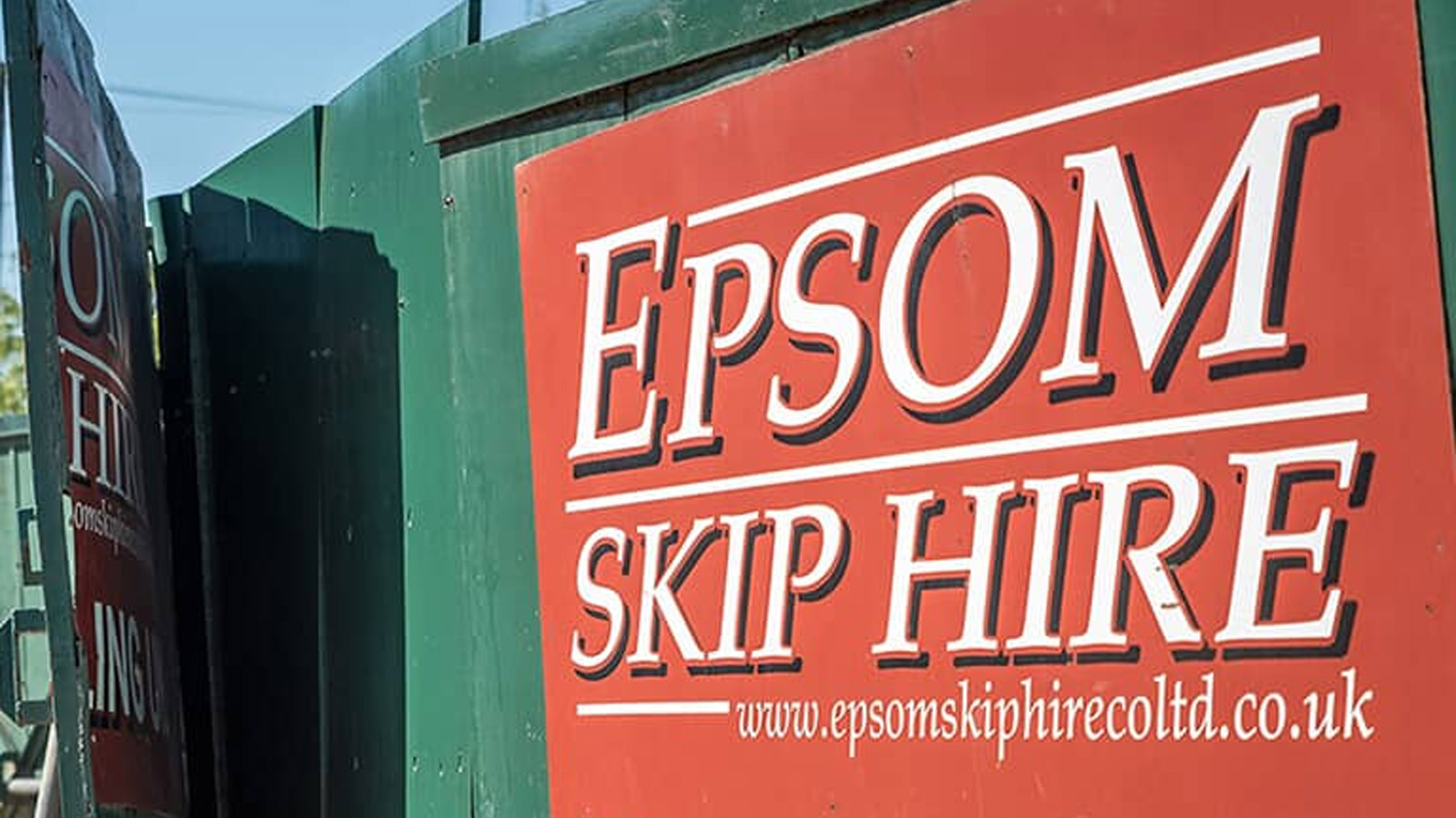 Skip hire in Chessington