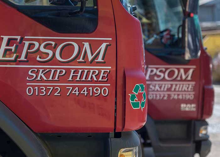 Skips in Weybridge